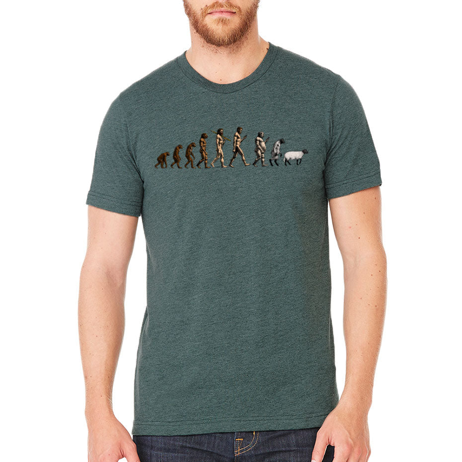March of Devolution Sheeple T-Shirt