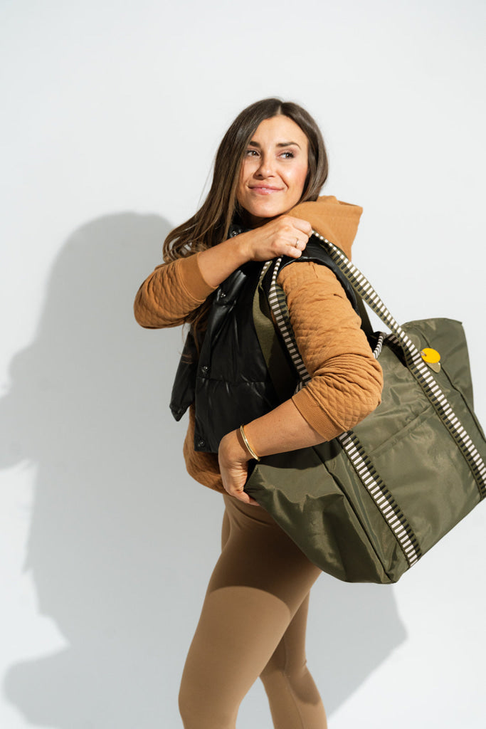Margot Large Tote | Fatigue Nylon