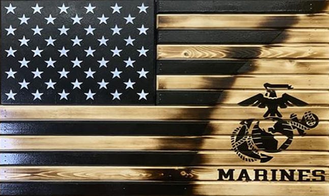 Large Flag Biometric Flip Up