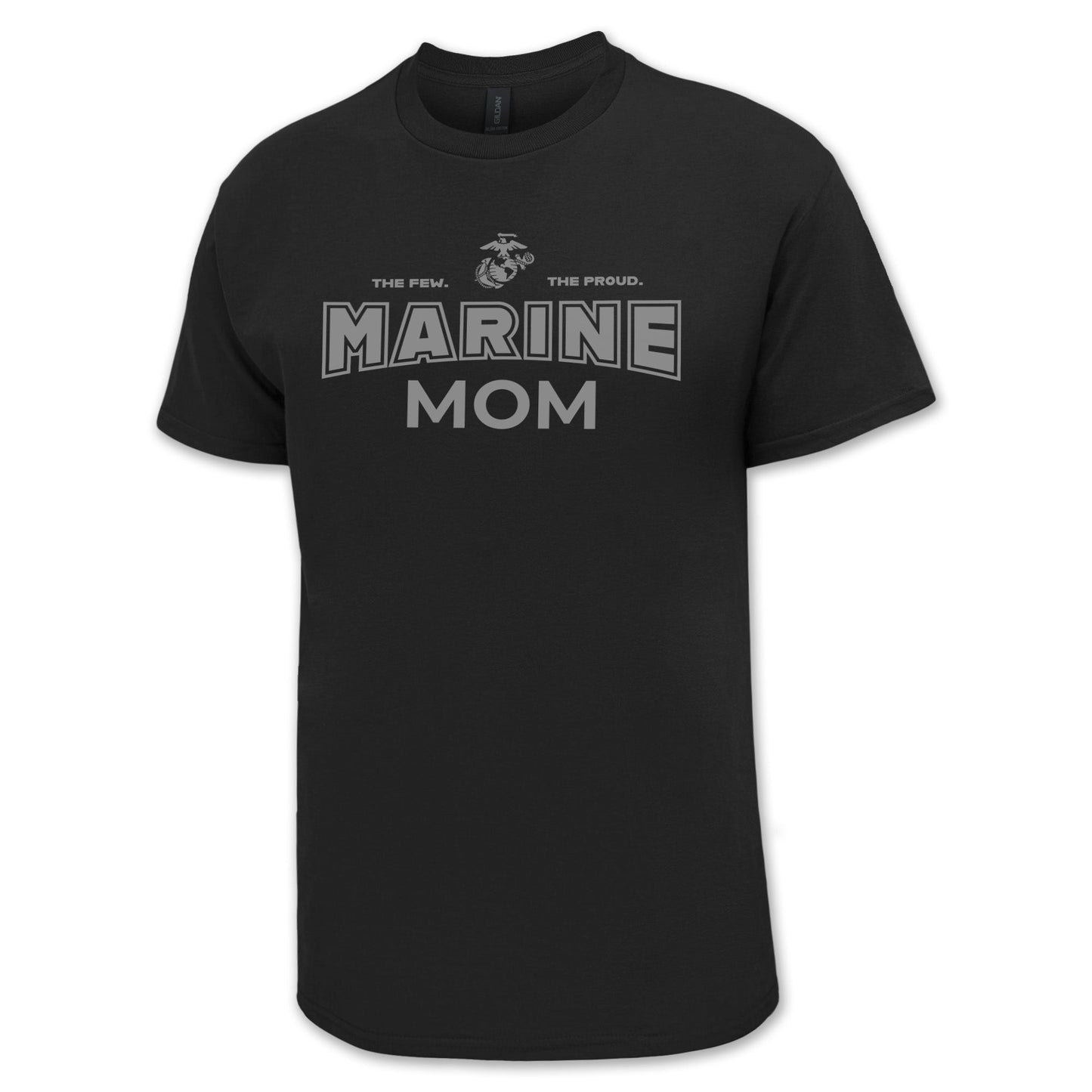 Marines Mom T-Shirt (Black)