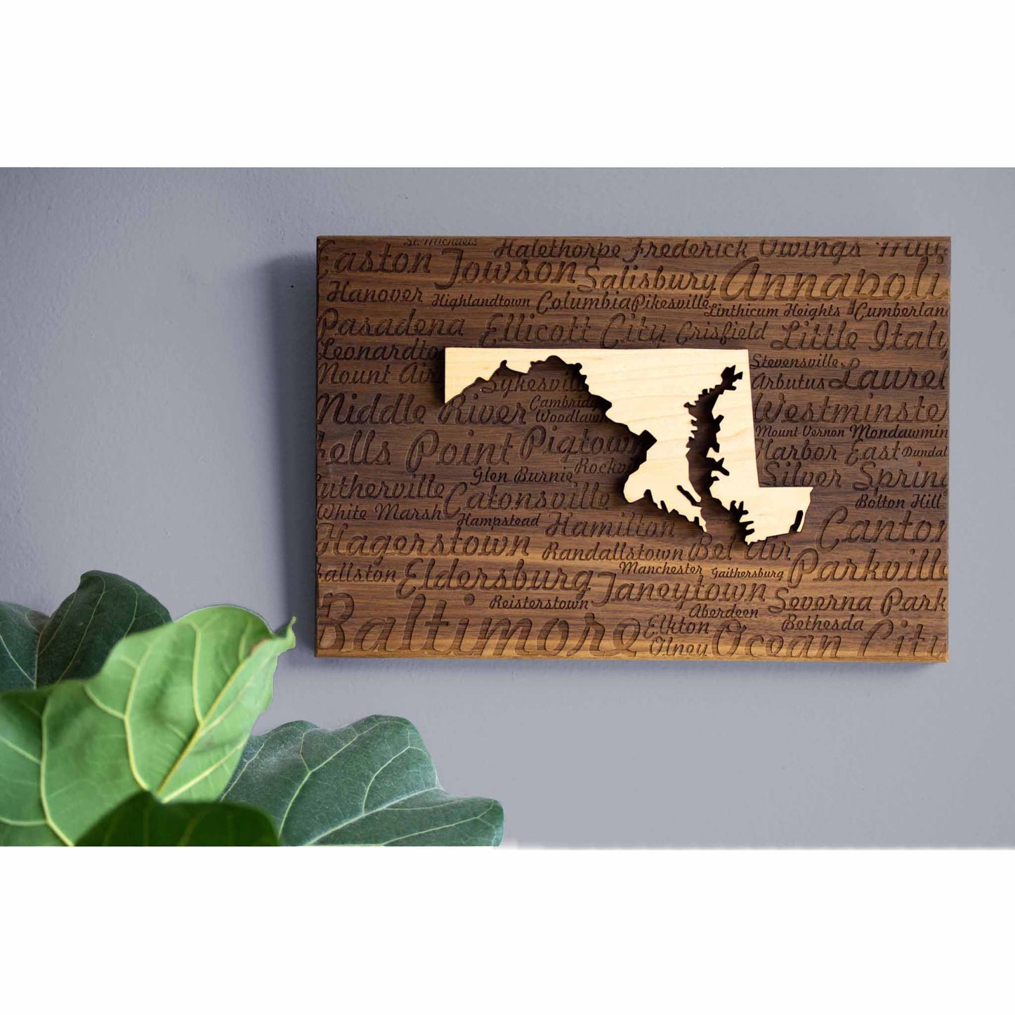 Your State Wooden Wall Art