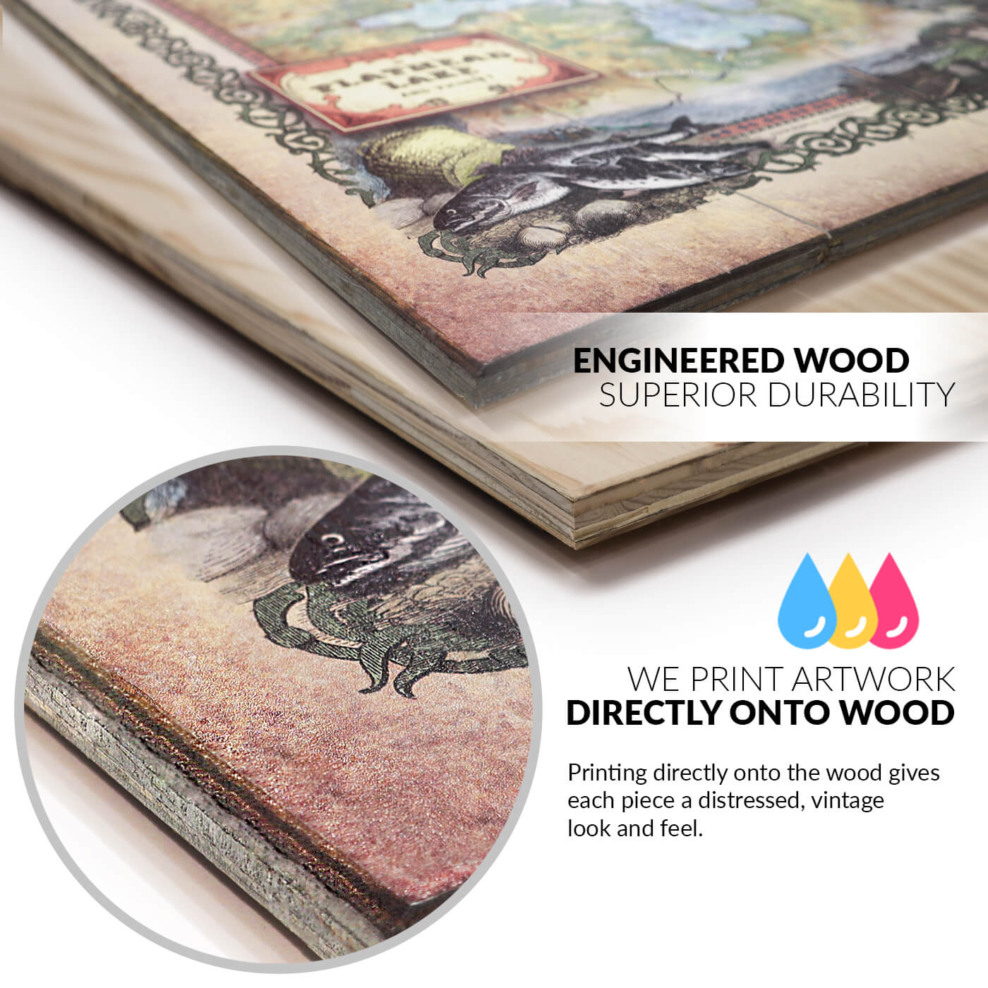 Riding High - Wood & Metal Wall Art