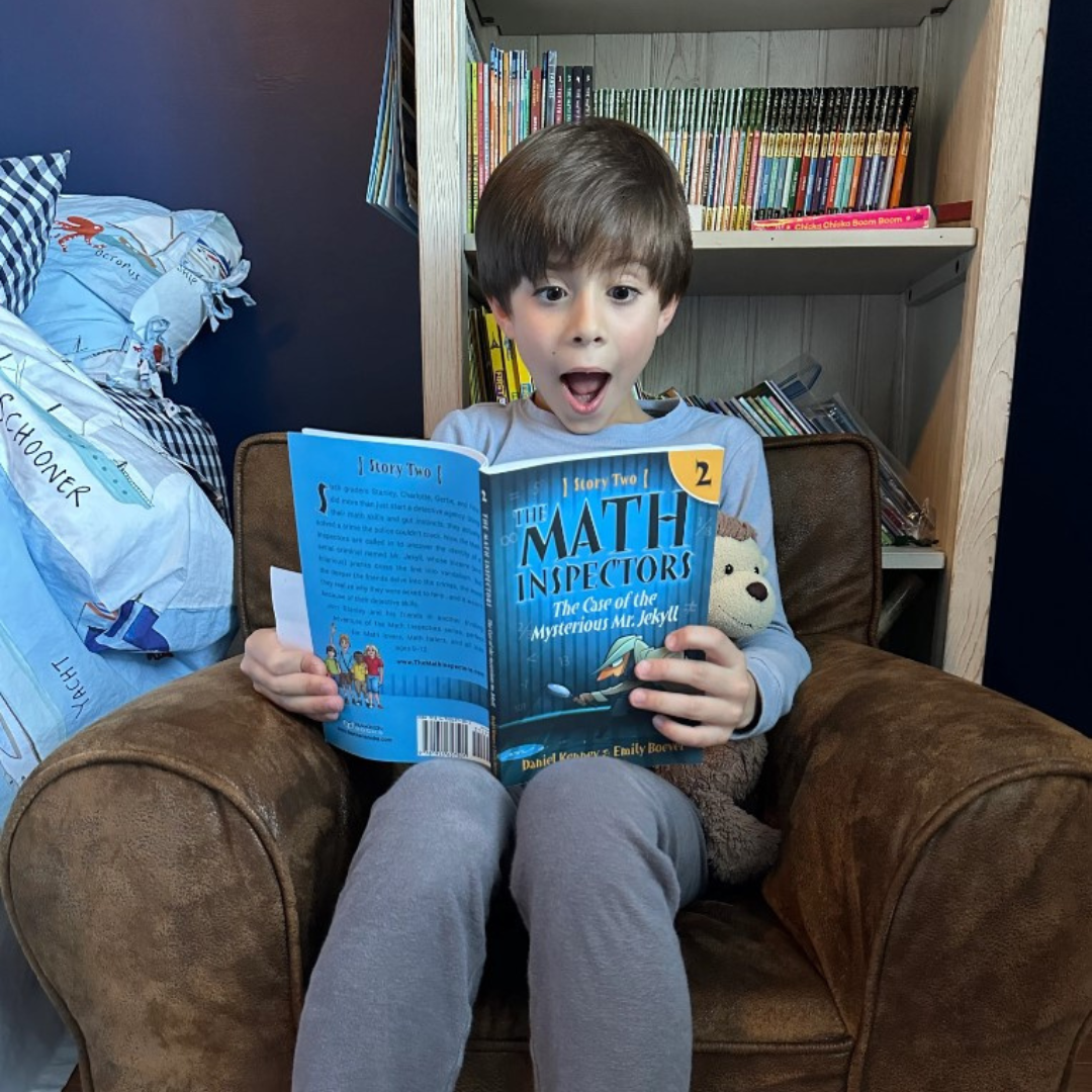 The Math Inspectors (Books 1-5) - Math Chapter Book Bundle