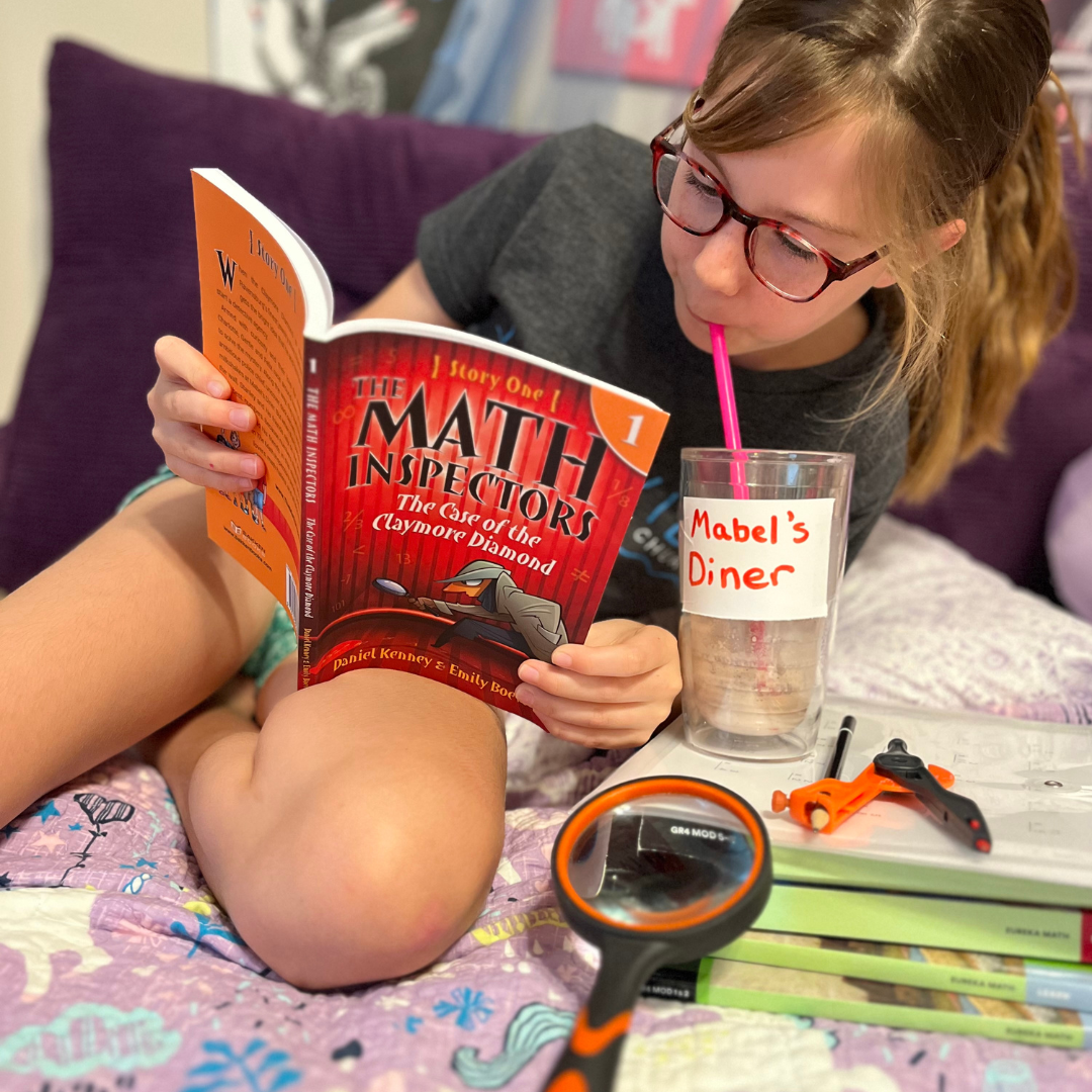 The Math Inspectors (Books 1-5) - Math Chapter Book Bundle