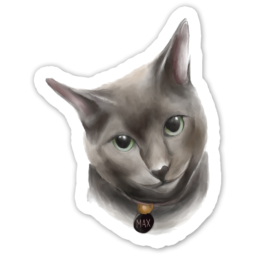 Faces Of Kitty Town Sticker Pack