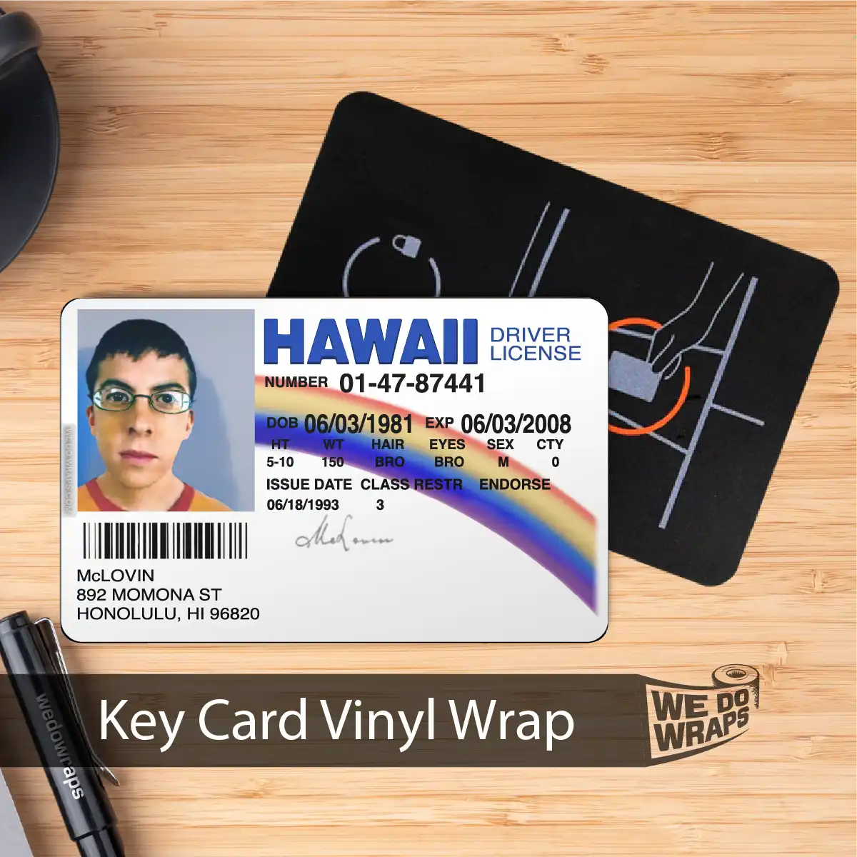 McLovin' | NFC Key Card Wrap