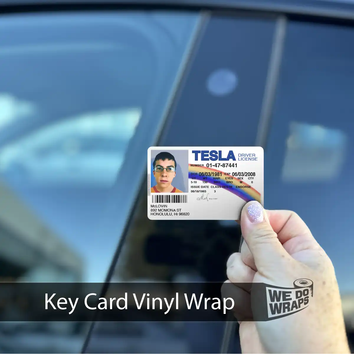 McLovin' | NFC Key Card Wrap