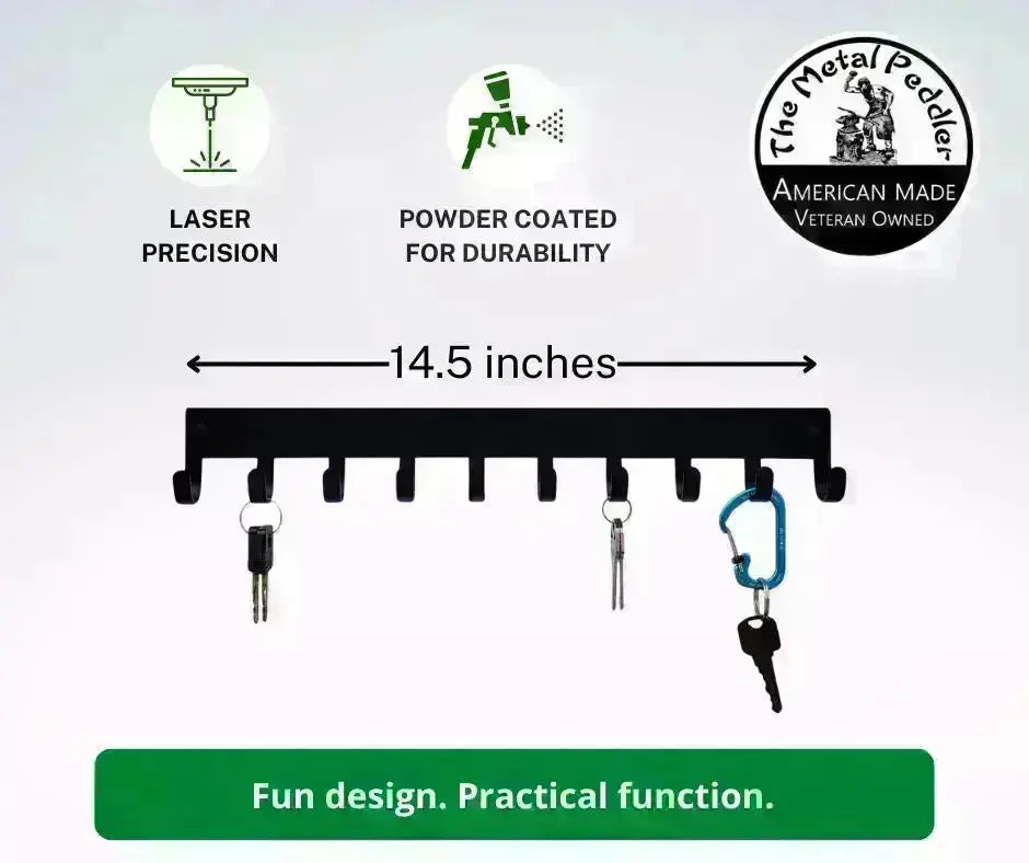 Pickleball Medal Hanger with 10 Hooks: A Perfect Pickleball Gift!