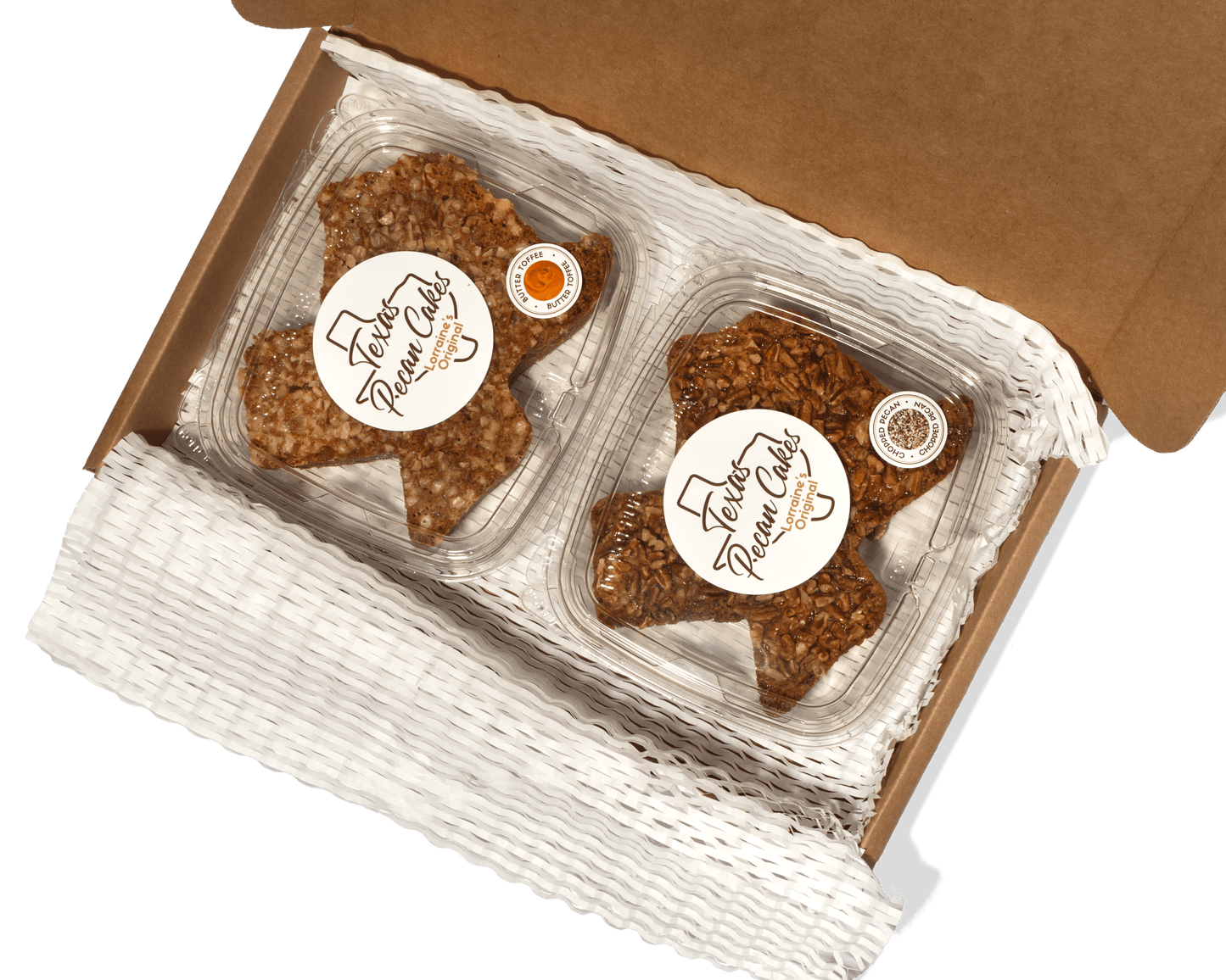 Medium Texas Pecan Cake 2-Pack | Serves 10-12