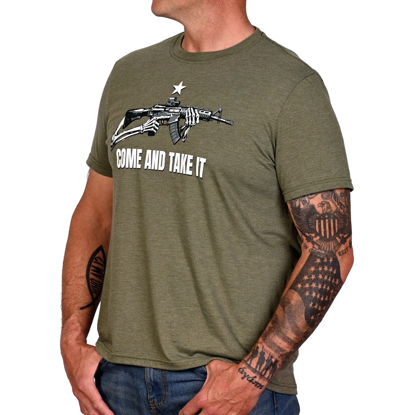 Men's Come & Take It 2A Patriotic T-Shirt