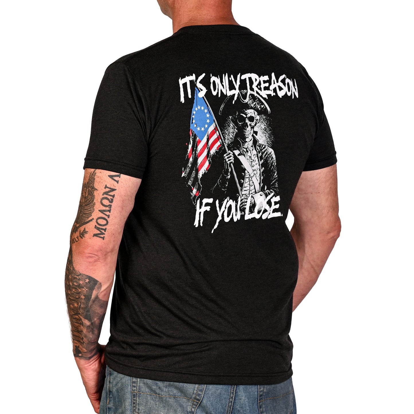 Men's It's Only Treason If You Lose Patriotic T-Shirt