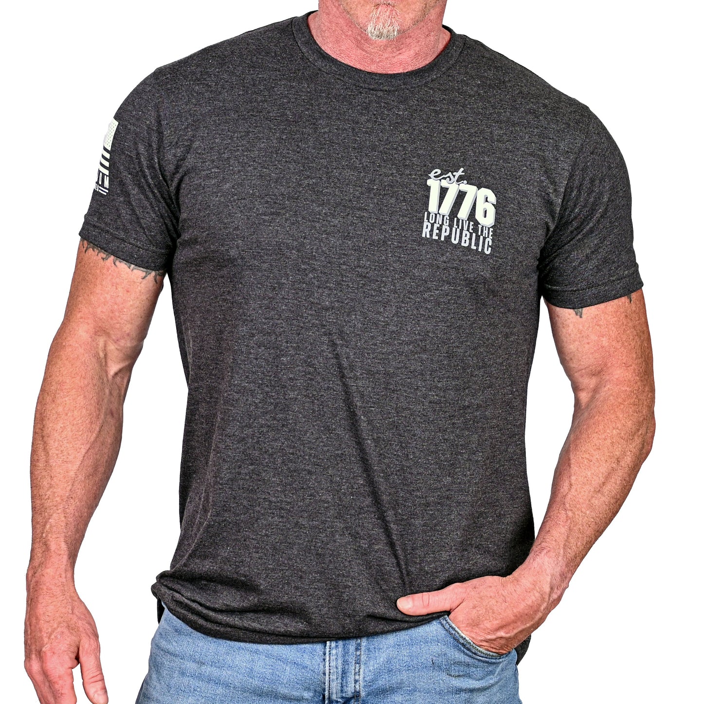 Men's Long Live The Republic Patriotic T-Shirt