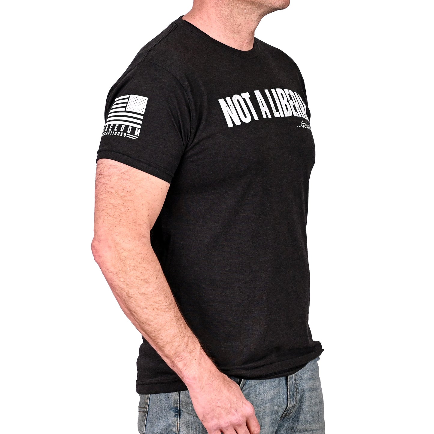 Men's Not A Liberal (Obviously) Patriotic T-Shirt