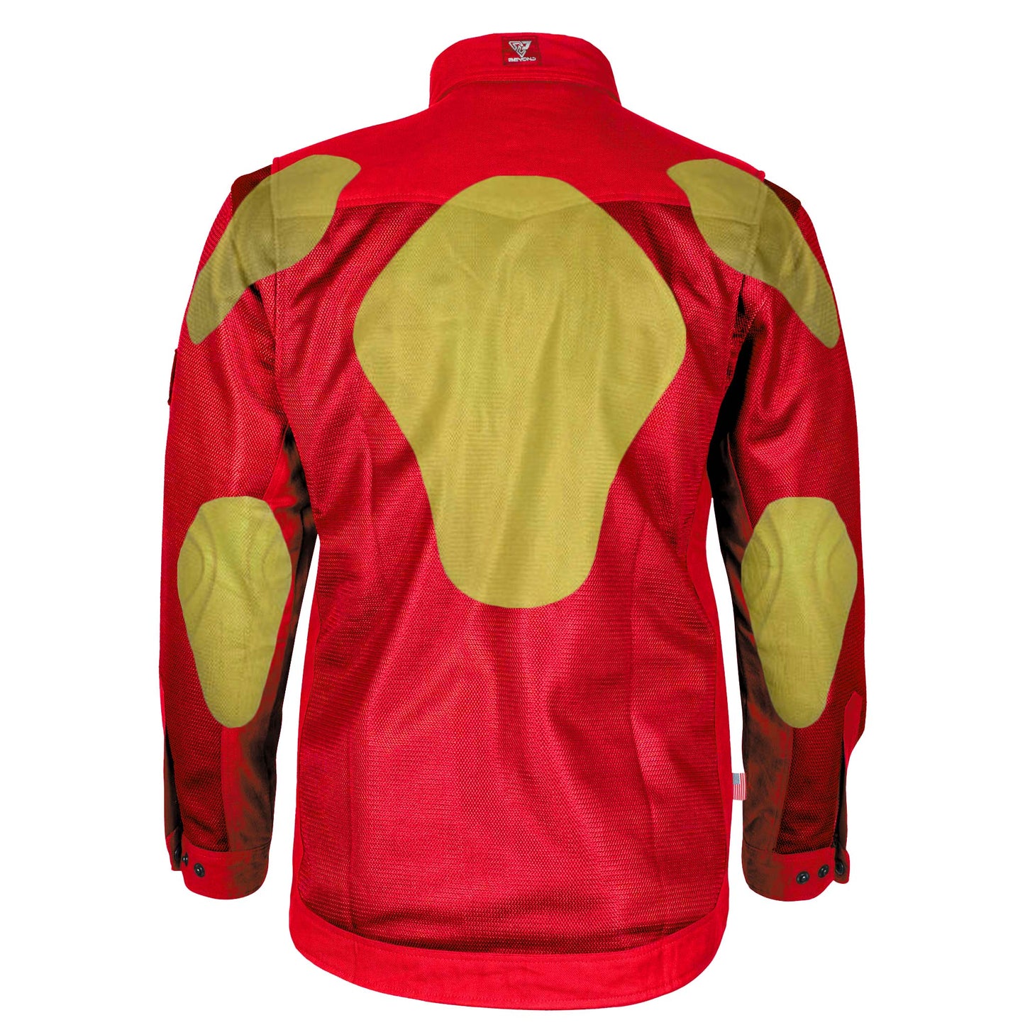 Protective Summer Mesh Shirt - Red Solid