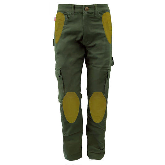 Relaxed Fit Cargo Pants - Army Green