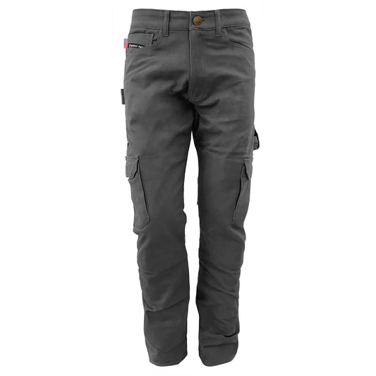 Relaxed Fit Cargo Pants - Grey