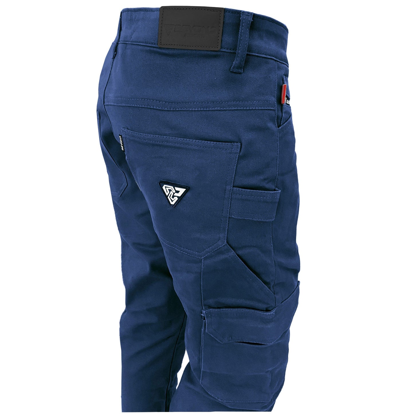 Loose Fit Cargo Pants (Extra Wide) - Navy Blue