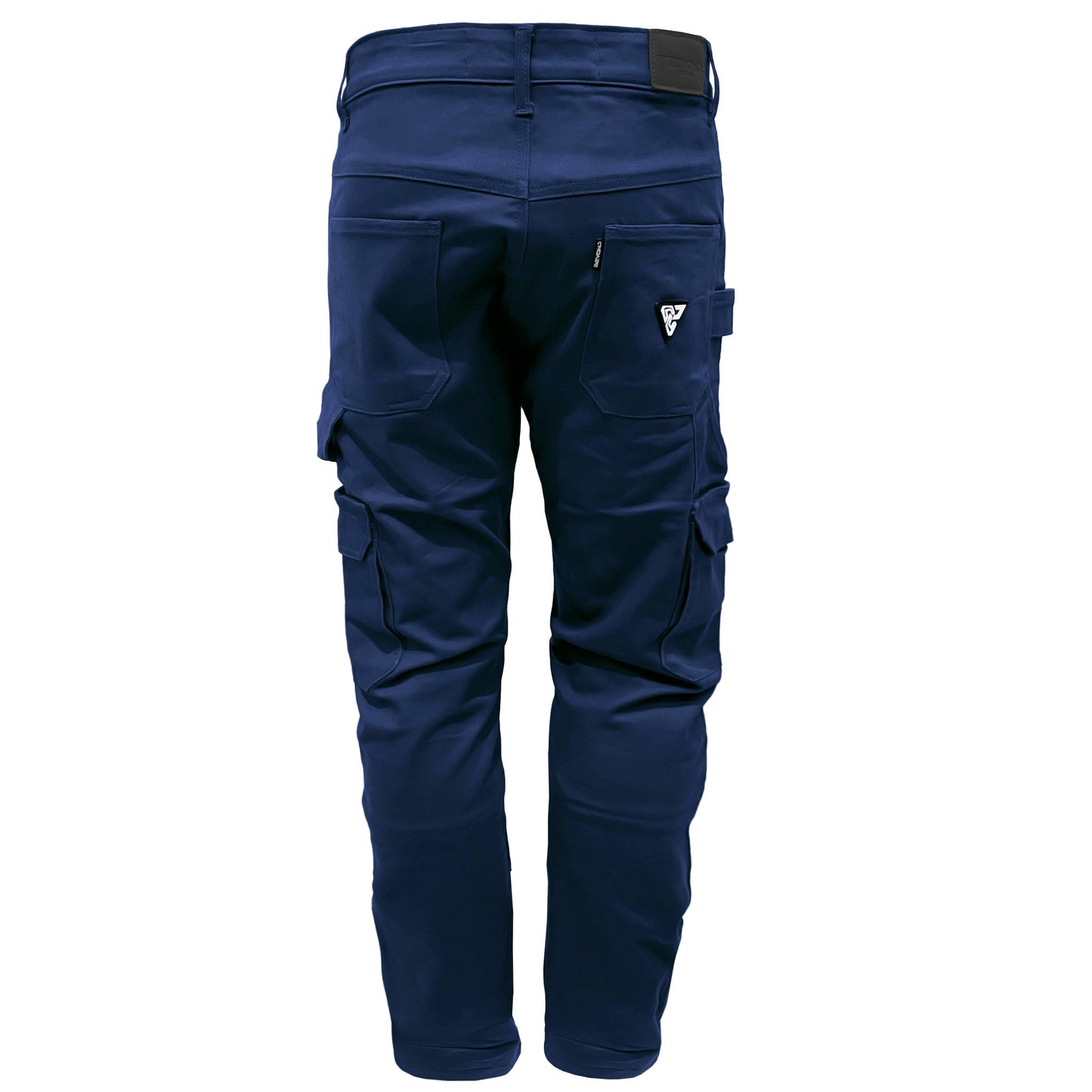 Loose Fit Cargo Pants (Extra Wide) - Navy Blue