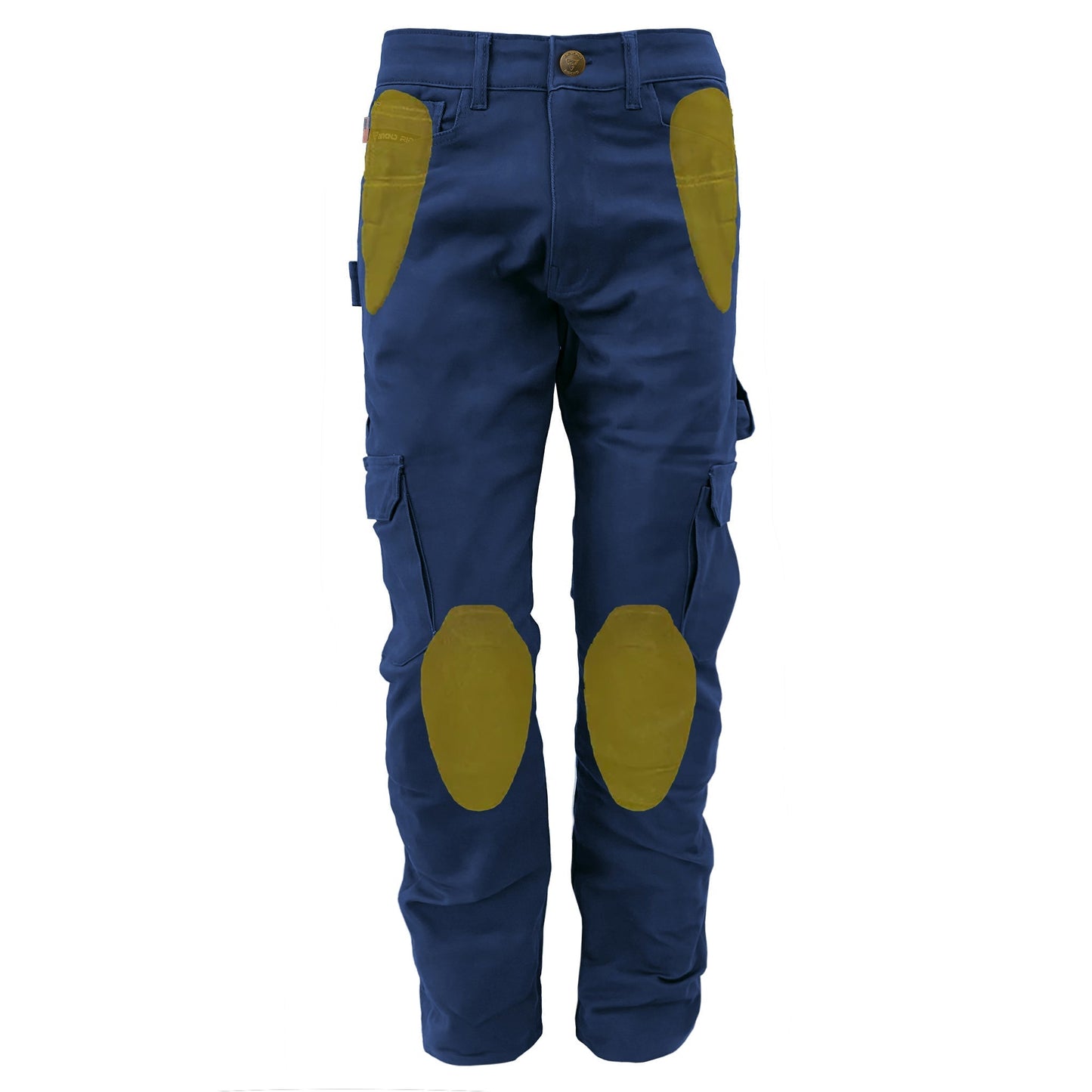 Loose Fit Cargo Pants (Extra Wide) - Navy Blue