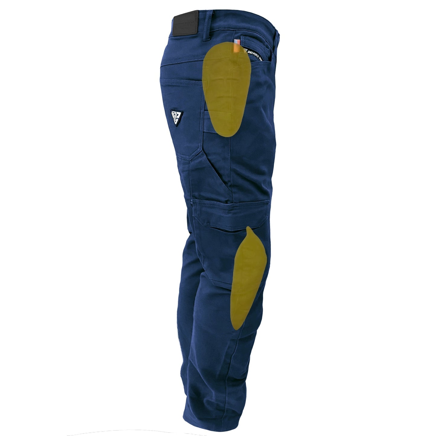 Loose Fit Cargo Pants (Extra Wide) - Navy Blue