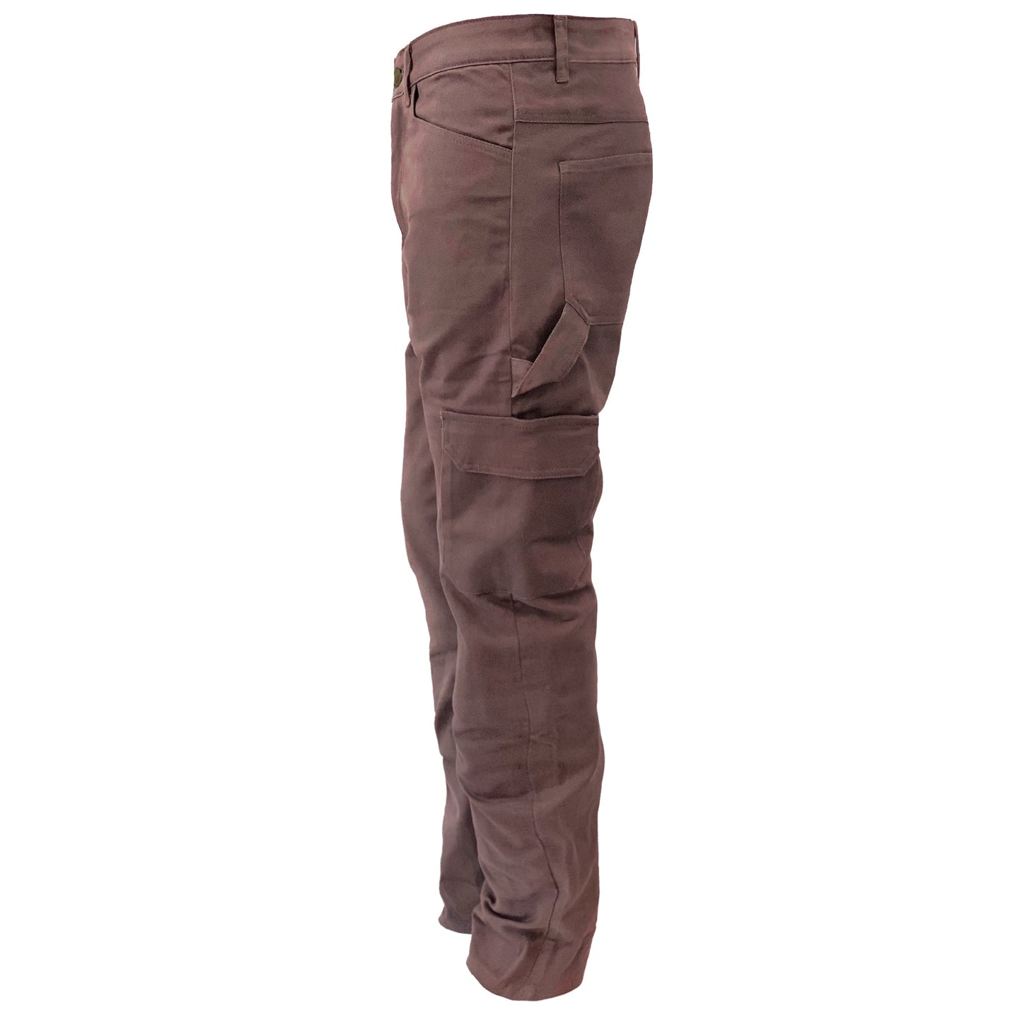 Loose Fit Cargo Pants (Extra Wide) - Light Cacao