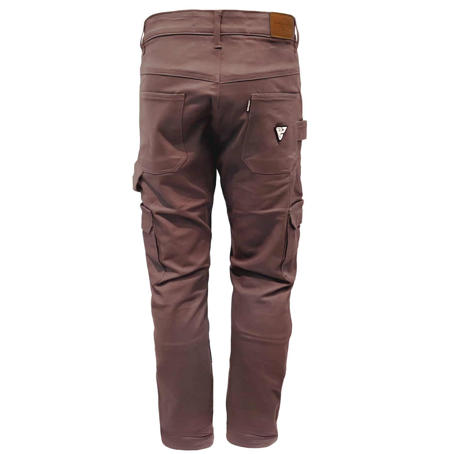 Loose Fit Cargo Pants (Extra Wide) - Light Cacao