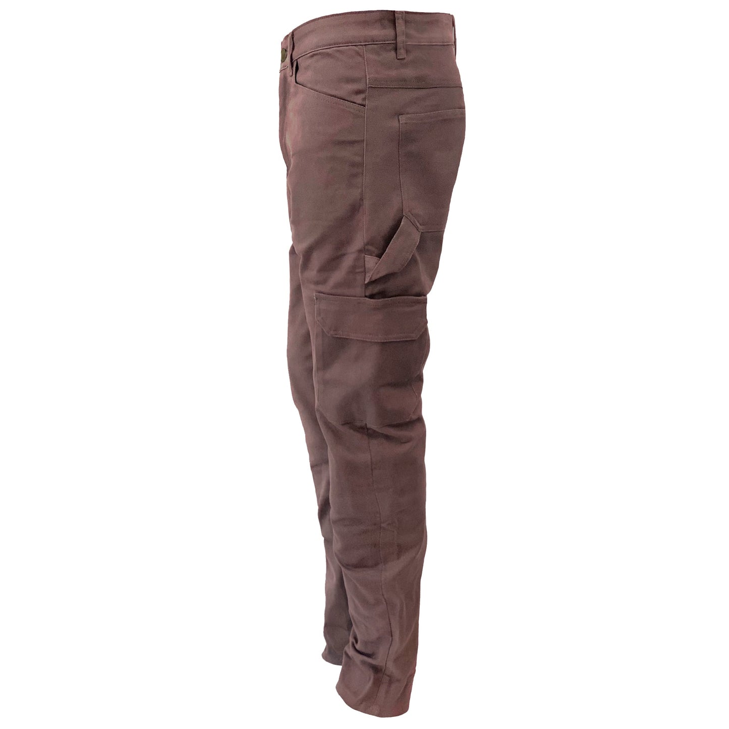 Straight Leg Cargo Pants - Light Cacao