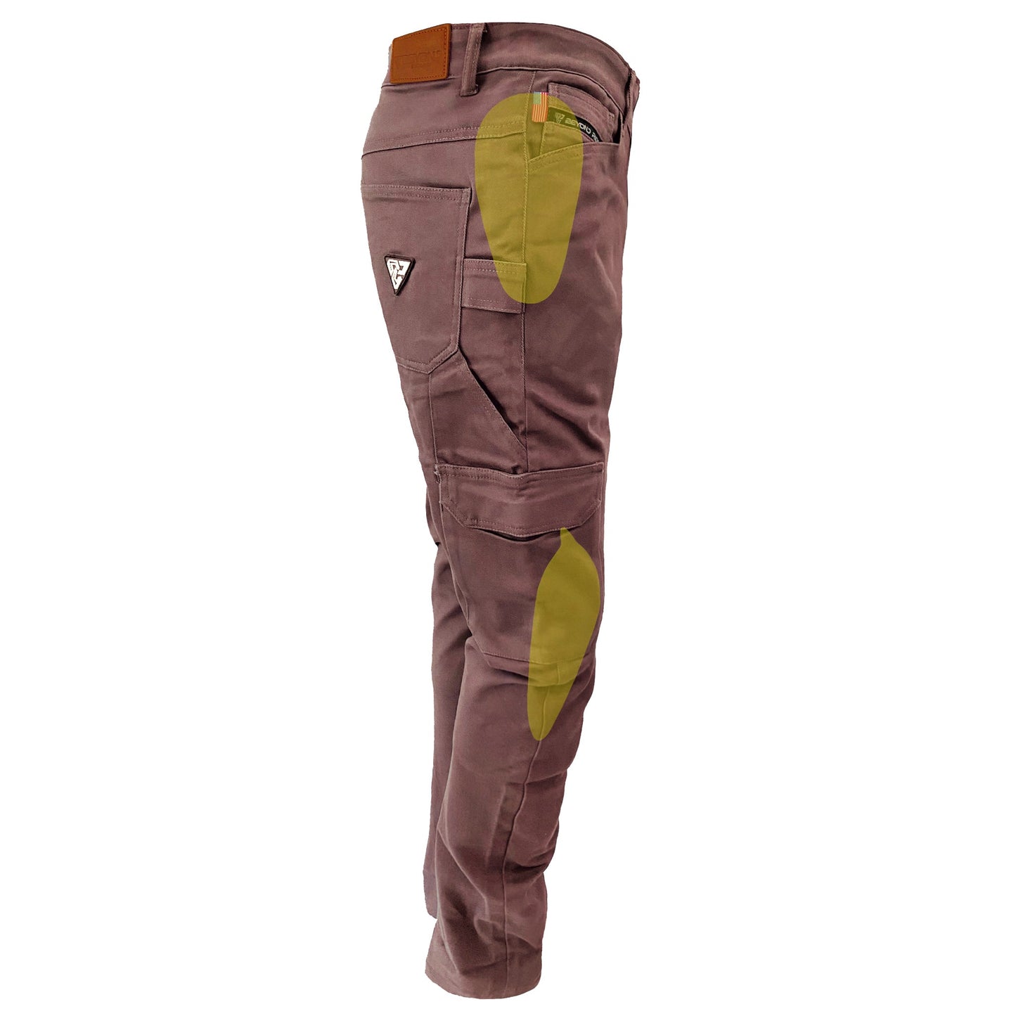 Straight Leg Cargo Pants - Light Cacao