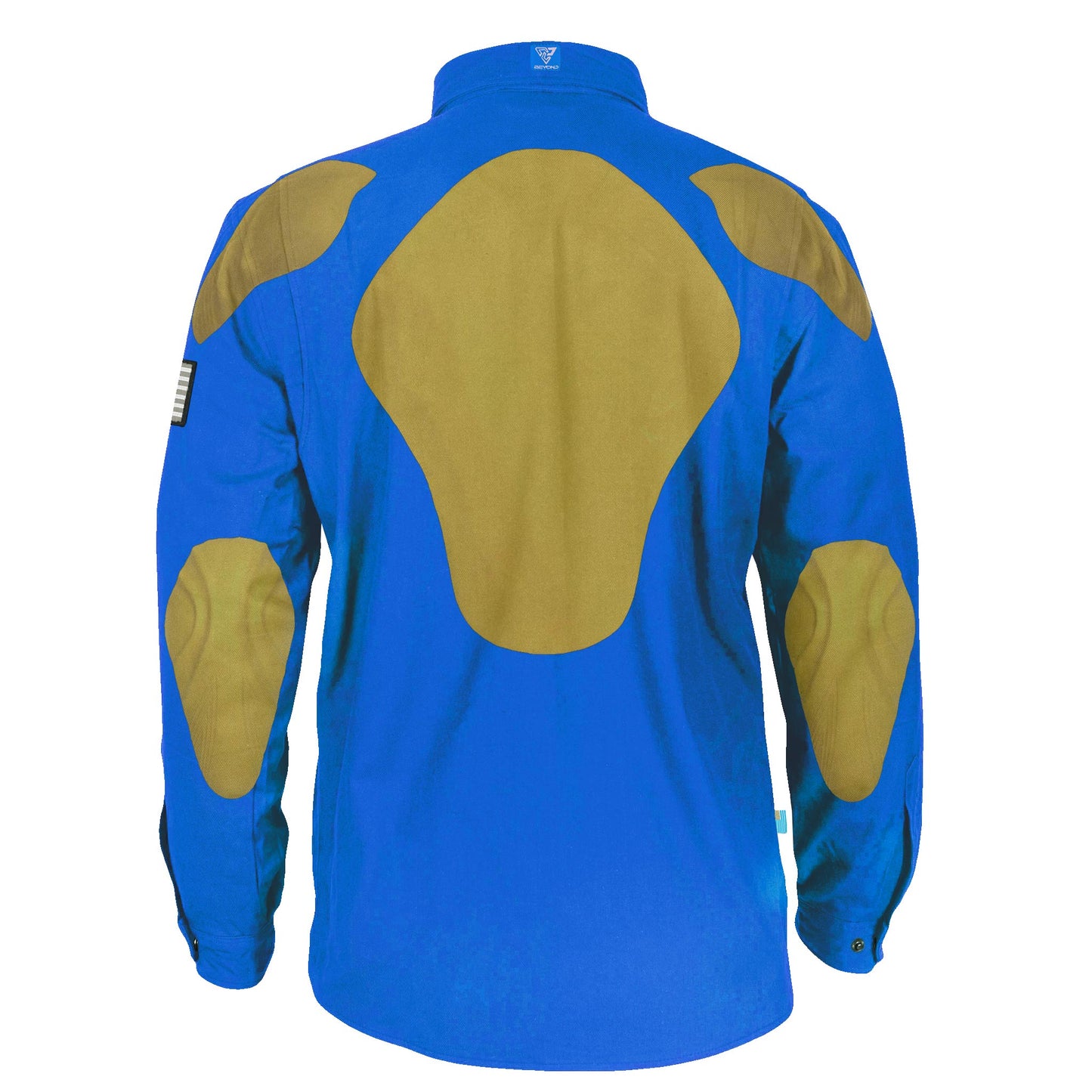 Protective Flannel Shirt - Blue Solid