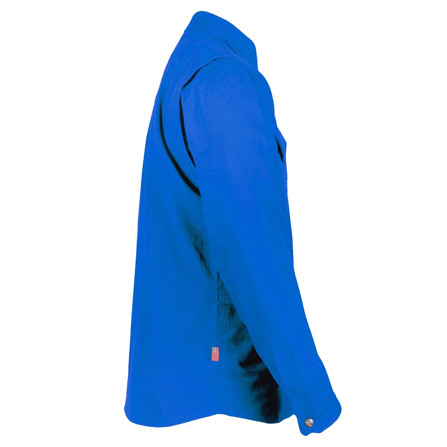 Protective Flannel Shirt - Blue Solid