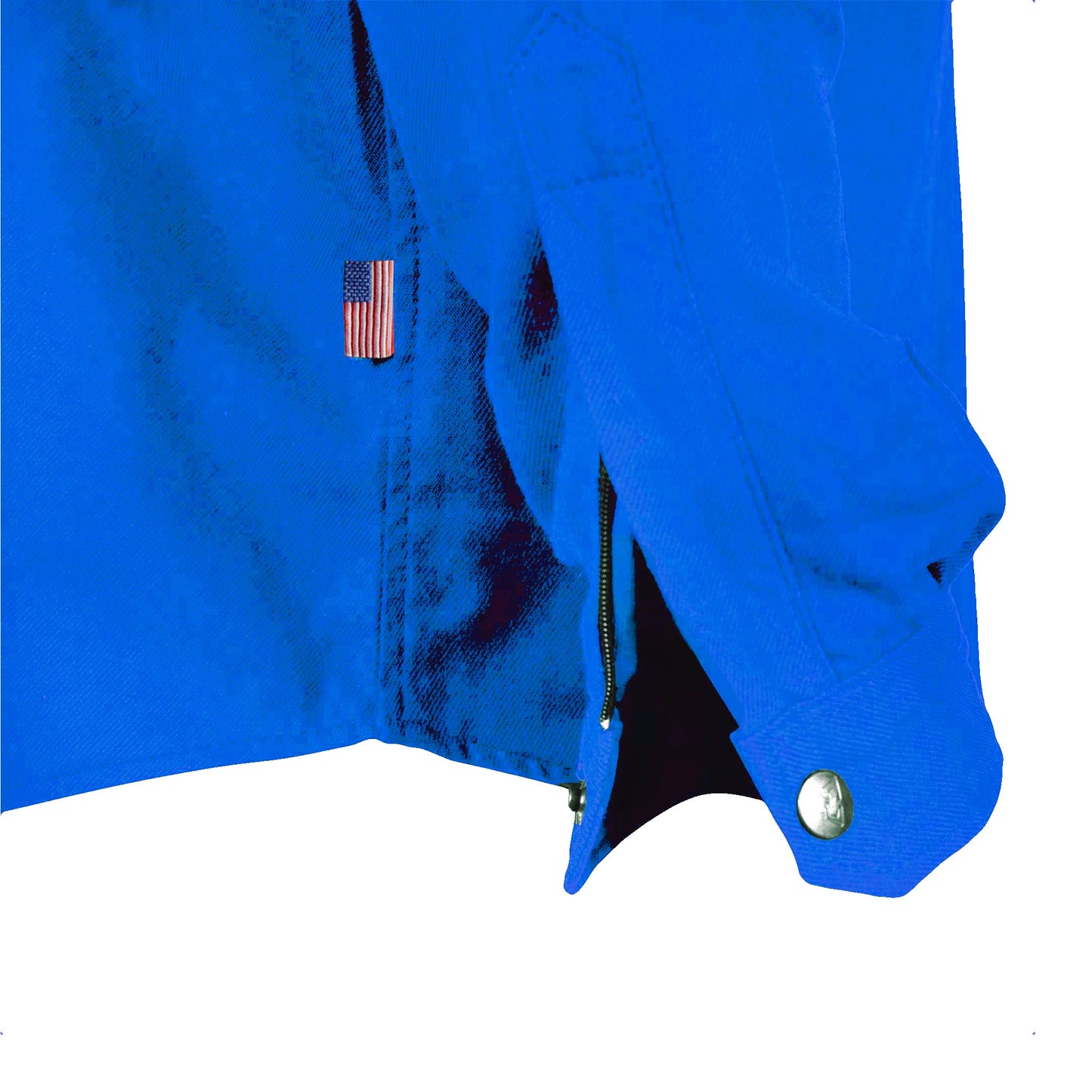 Protective Flannel Shirt - Blue Solid
