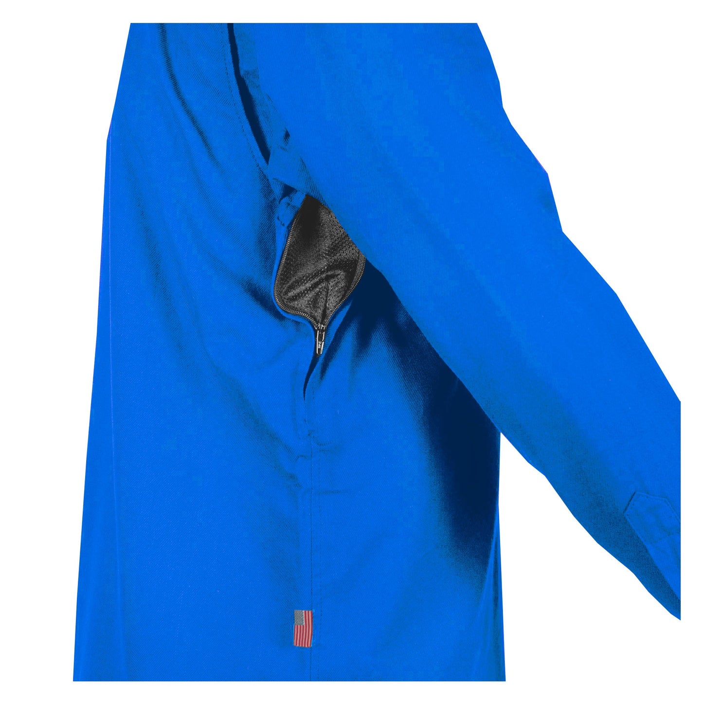 Protective Flannel Shirt - Blue Solid