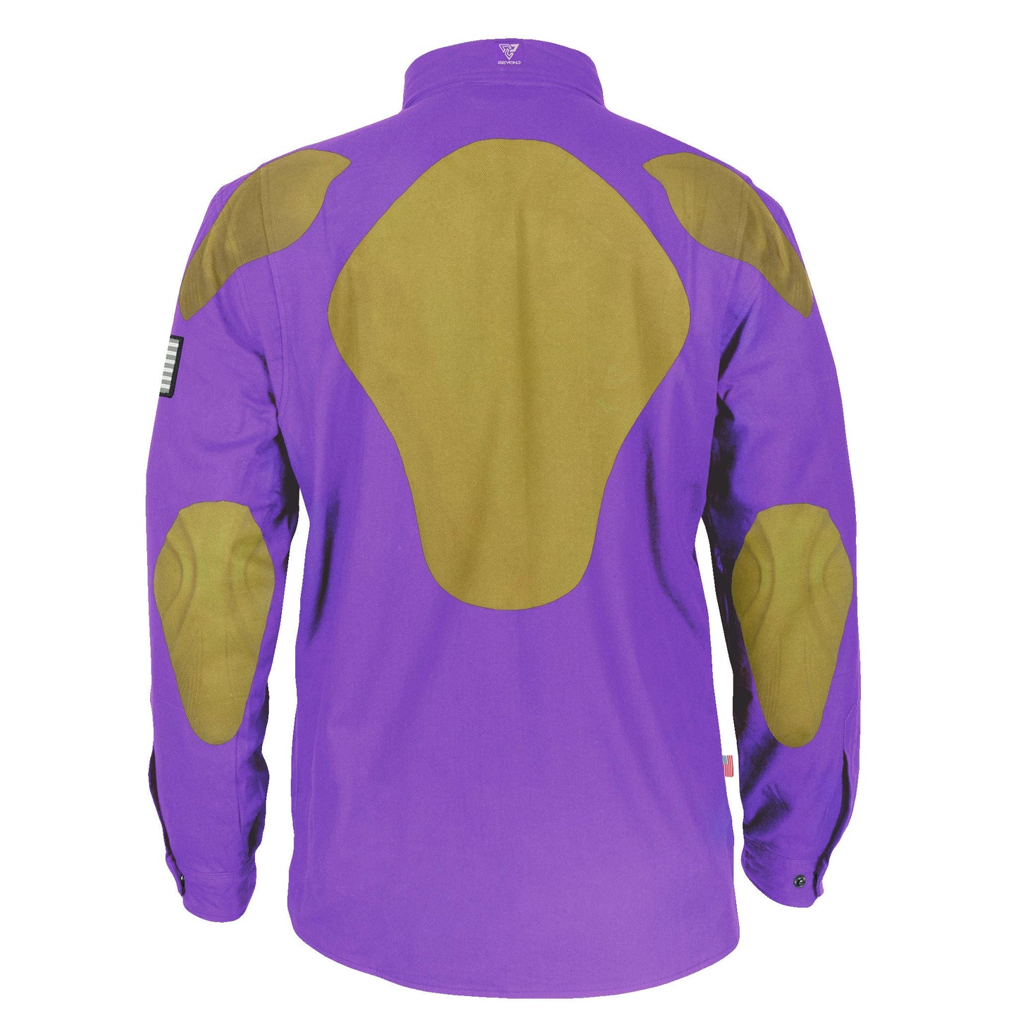 Protective Flannel Shirt - Purple Solid