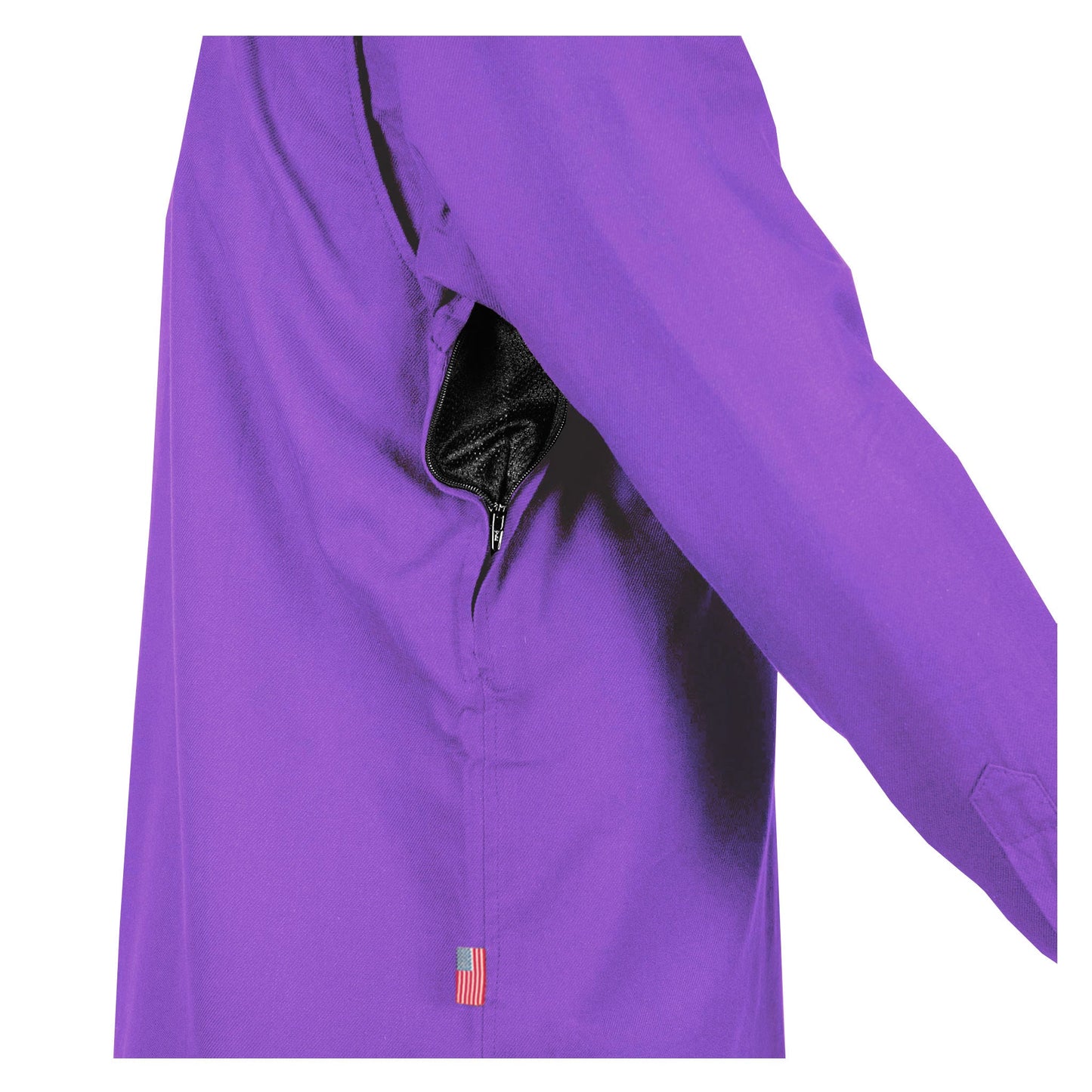 Protective Flannel Shirt - Purple Solid