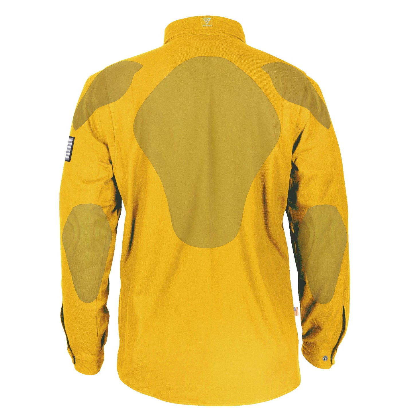 Protective Flannel Shirt - Yellow Solid