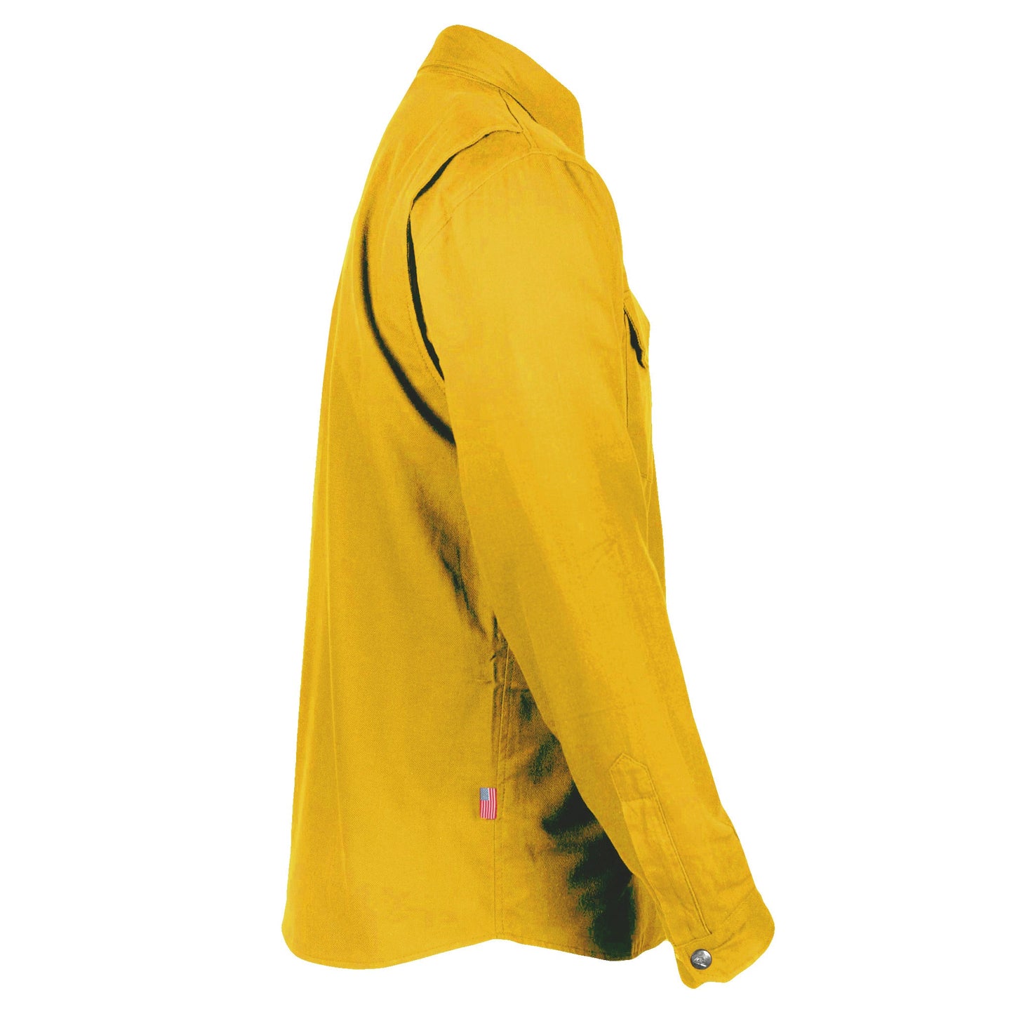 Protective Flannel Shirt - Yellow Solid