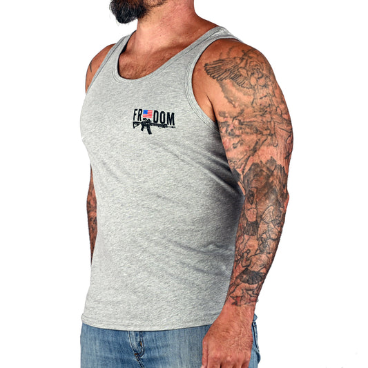 Men's Freedom Stick Patriotic 2A Tank Top