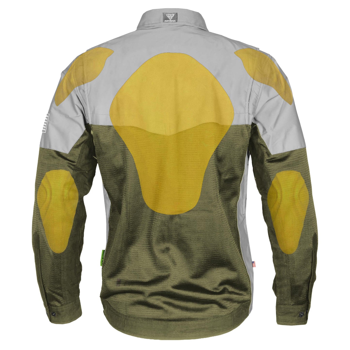 Summer Mesh Reflective Shirt Army Green Eclipse