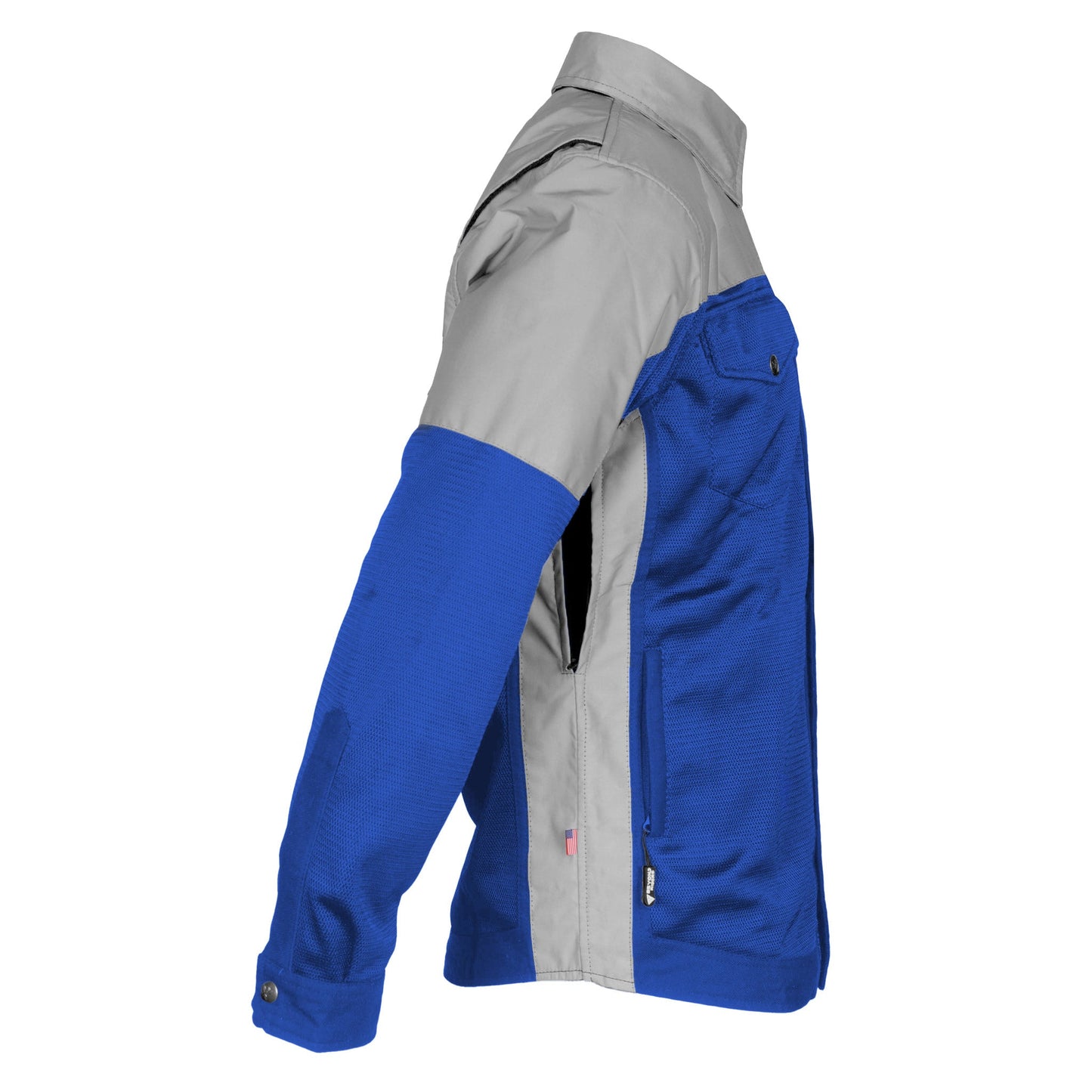 Summer Mesh Reflective Shirt Blue Eclipse