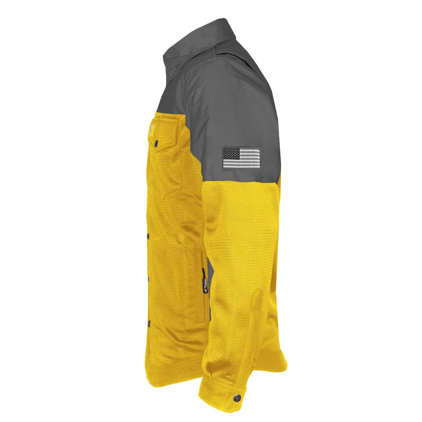 Summer Mesh Reflective Shirt Yellow Nebula