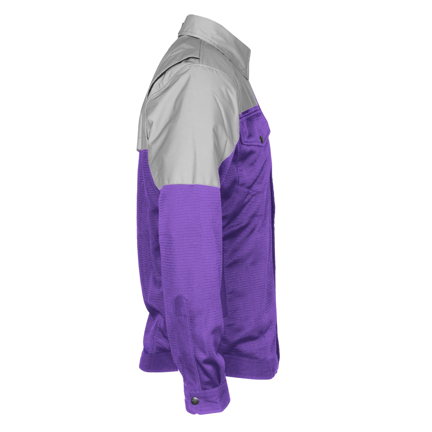 Summer Mesh Reflective Shirt Purple Eclipse