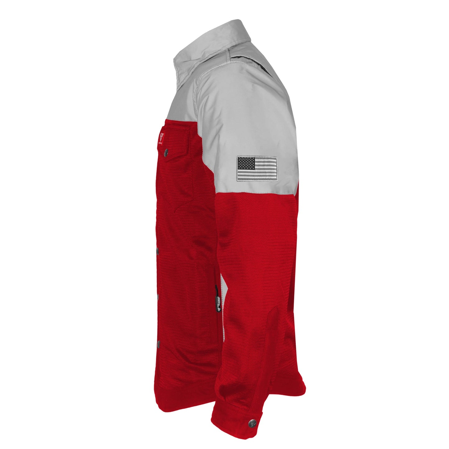 Summer Mesh Reflective Shirt Red Eclipse