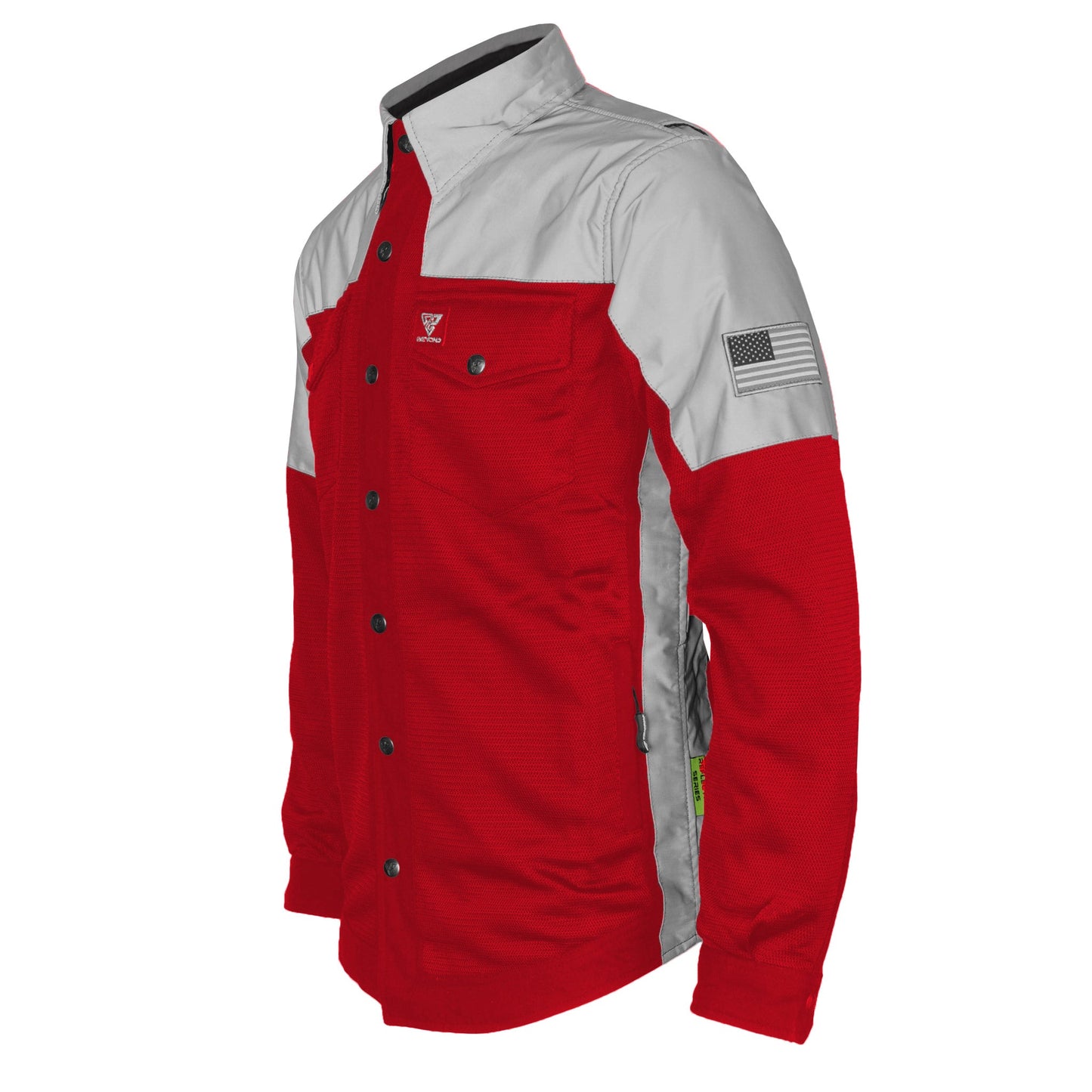 Summer Mesh Reflective Shirt Red Eclipse