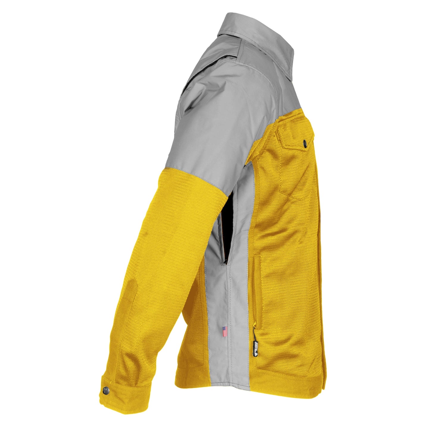 Summer Mesh Reflective Shirt Yellow Eclipse