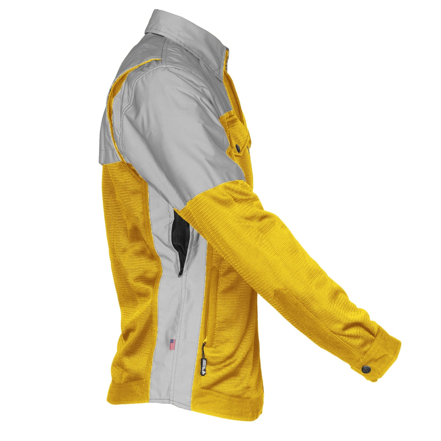 Summer Mesh Reflective Shirt Yellow Eclipse