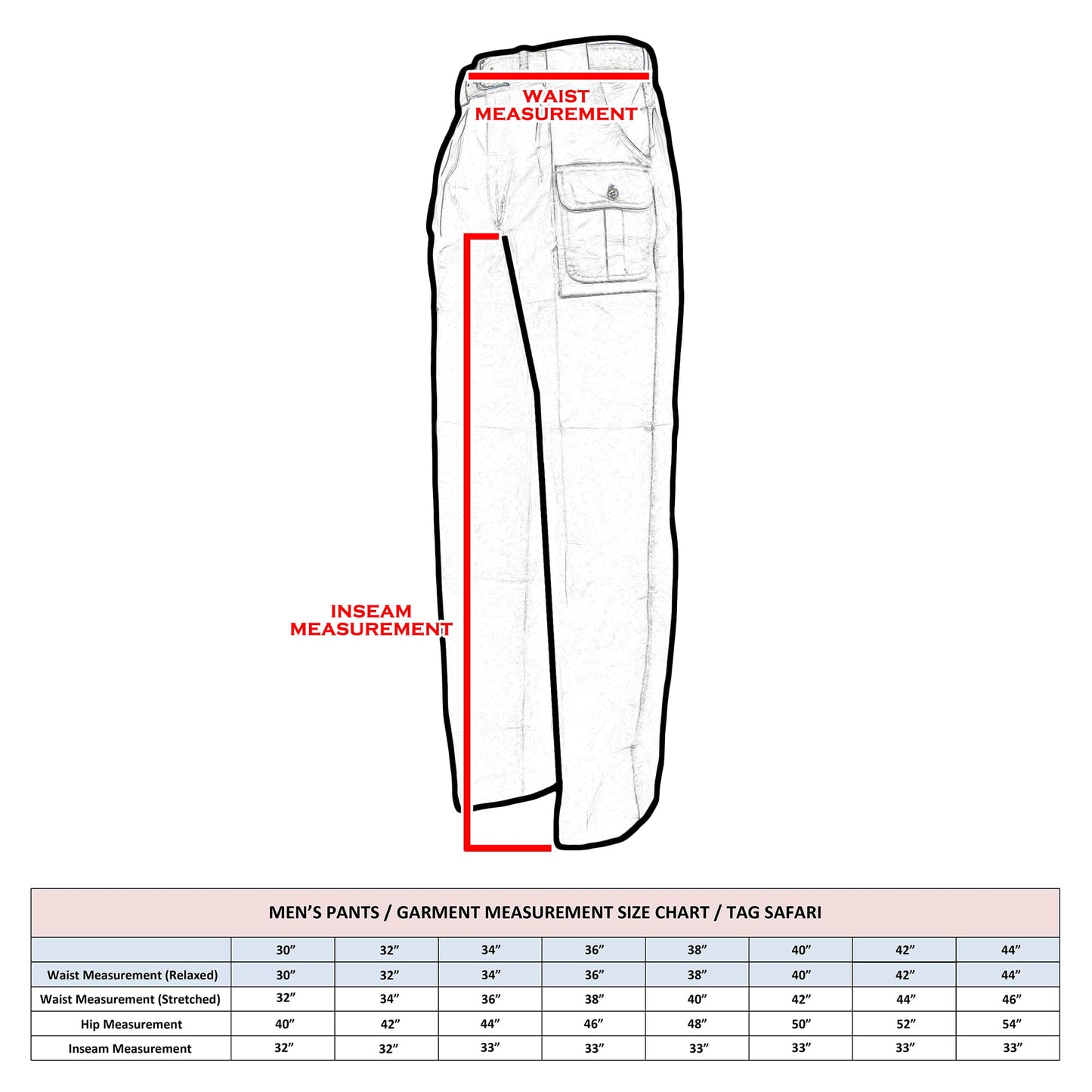 Zambezi Convertible Zip off Safari Pants for Men