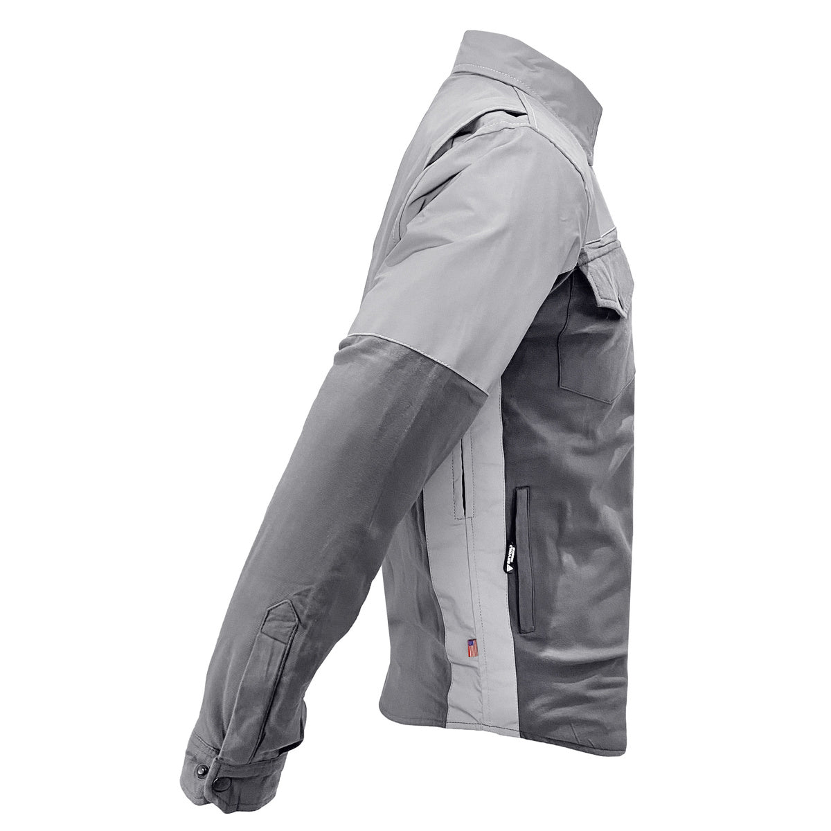 Flannel Reflective Shirt "Twilight Titanium" - Gray