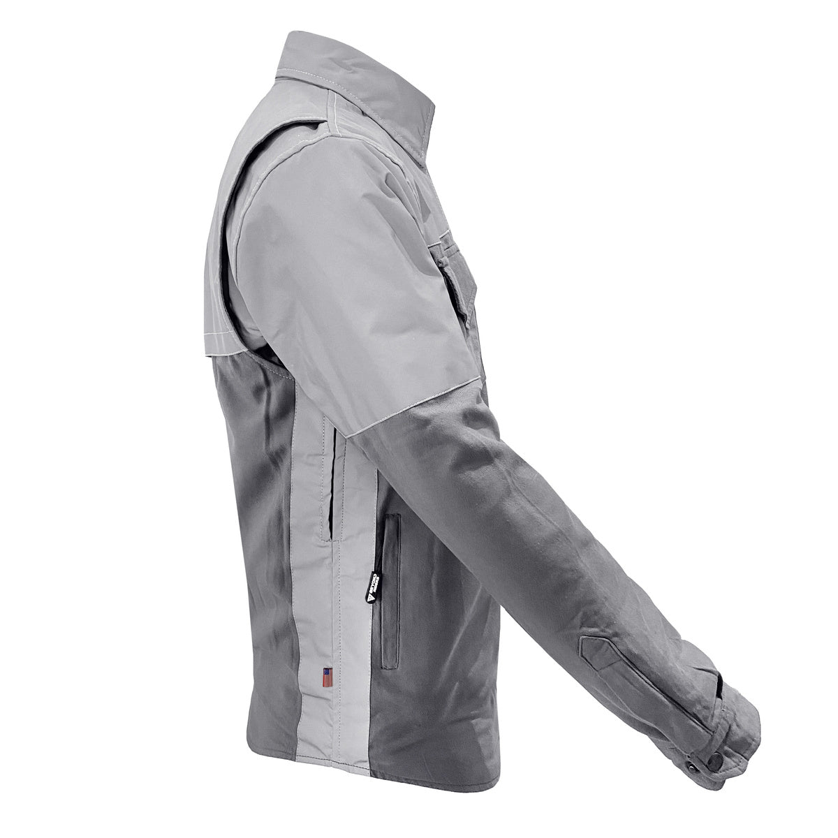 Flannel Reflective Shirt "Twilight Titanium" - Gray