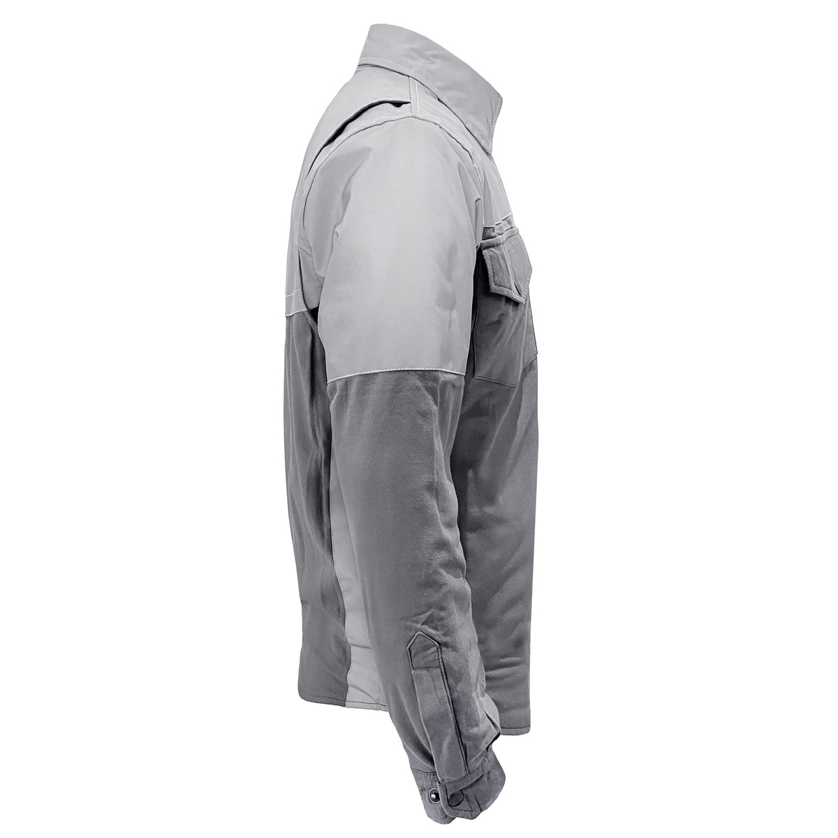 Flannel Reflective Shirt "Twilight Titanium" - Gray