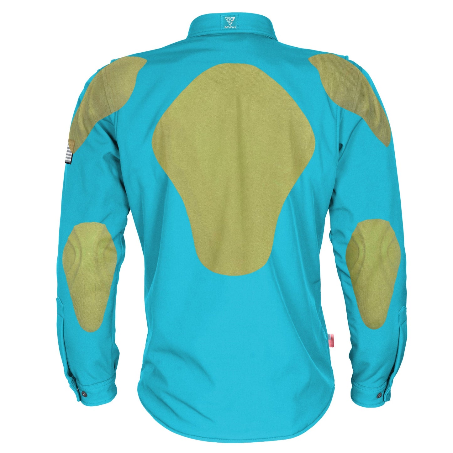 Protective SoftShell Winter Jacket for Men - Arctic Blue Matte
